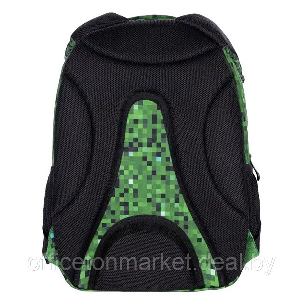 Рюкзак молодежный "Pixel one", зелёный - фото 6 - id-p222201791