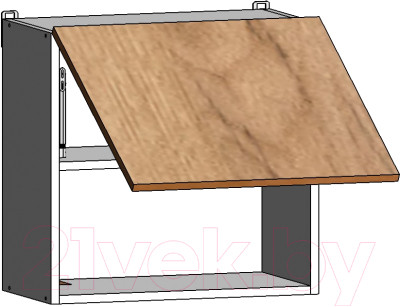 Шкаф навесной для кухни Интермебель Микс Топ ШН 575-8-500 50см - фото 3 - id-p222211045