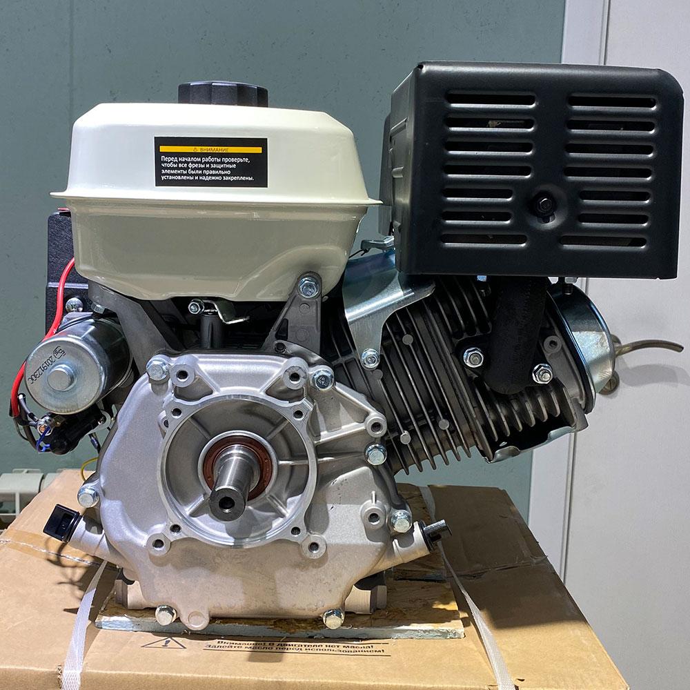 Двигатель GX390e (Аналог HONDA) 13 л.с. вал 25 мм под шпонку с электростартом (188FE) - фото 2 - id-p170677744