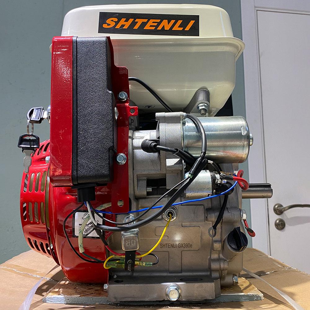 Двигатель GX390e (Аналог HONDA) 13 л.с. вал 25 мм под шпонку с электростартом (188FE) - фото 4 - id-p170677744