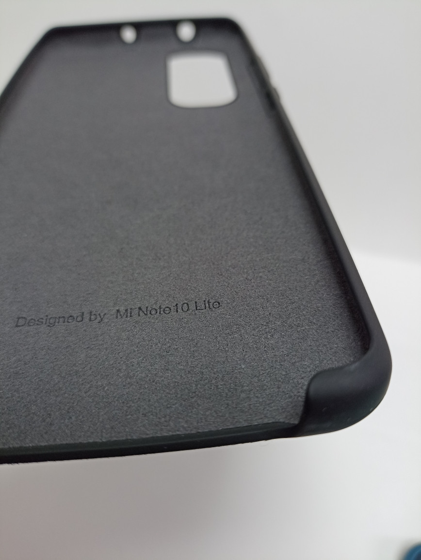 Чехол Xiaomi Redmi Mi Note 10 lite soft touch - фото 10 - id-p222215656
