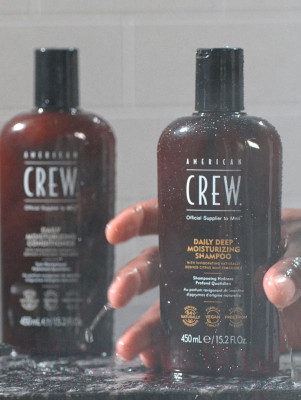 Шампунь для волос American Crew Daily Moisturizing Shampoo для ежедневного ухода - фото 4 - id-p222213762