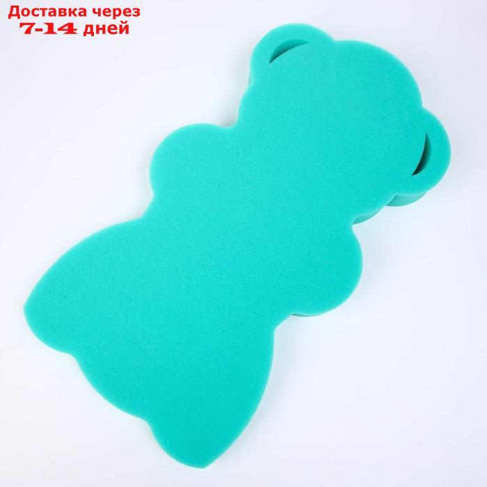 Подкладка для купания макси "Мишка", цвет зеленый - фото 2 - id-p222167714