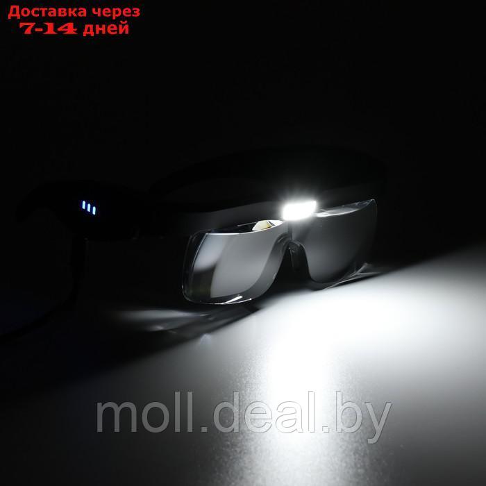 Лупа налобная (очки), с подсветкой - фото 5 - id-p222195207
