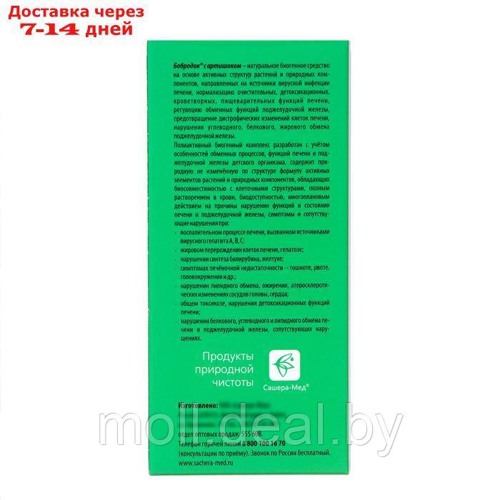 Смузи-концентрат-сироп Бобродок с артишоком, 2 шт по 50 мл - фото 8 - id-p222194254