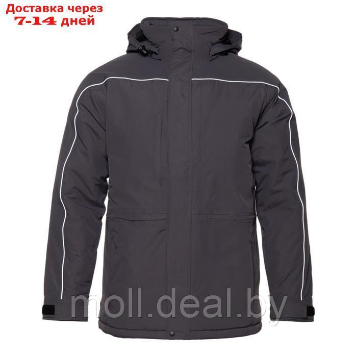 Куртка мужская, размер 58, цвет тёмно-серый - фото 1 - id-p222167923