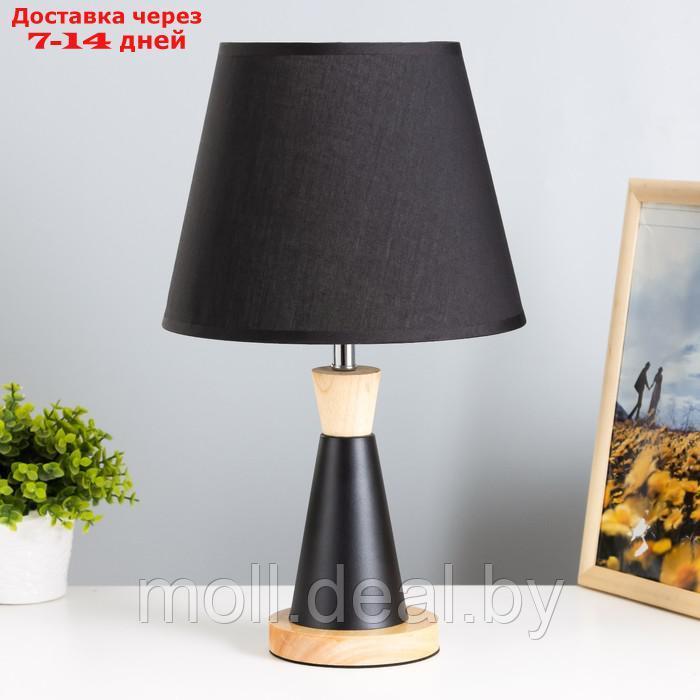 Настольная лампа "Омбр" E27 40Вт черный 25х25х42 см - фото 1 - id-p222194290