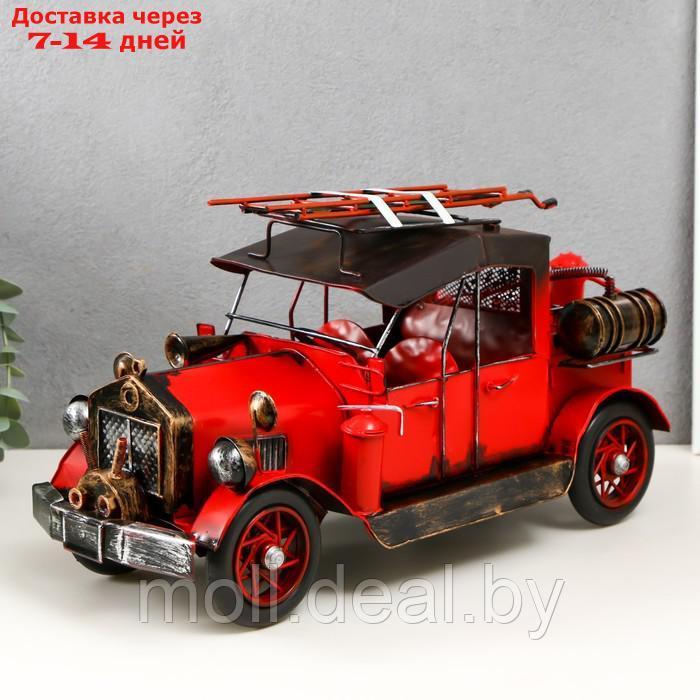 Сувенир металл "Пожарный автомобиль" 35х14,8х18 см - фото 4 - id-p222178844