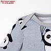 Комплект: джемпер, брюки Крошка Я "Панда", рост 80-86 см, фото 3
