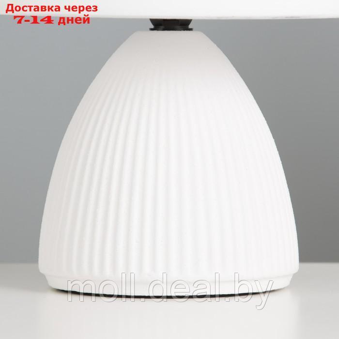 Настольная лампа "Даника" Е14 40Вт белый 20х20х28 см - фото 4 - id-p222195338