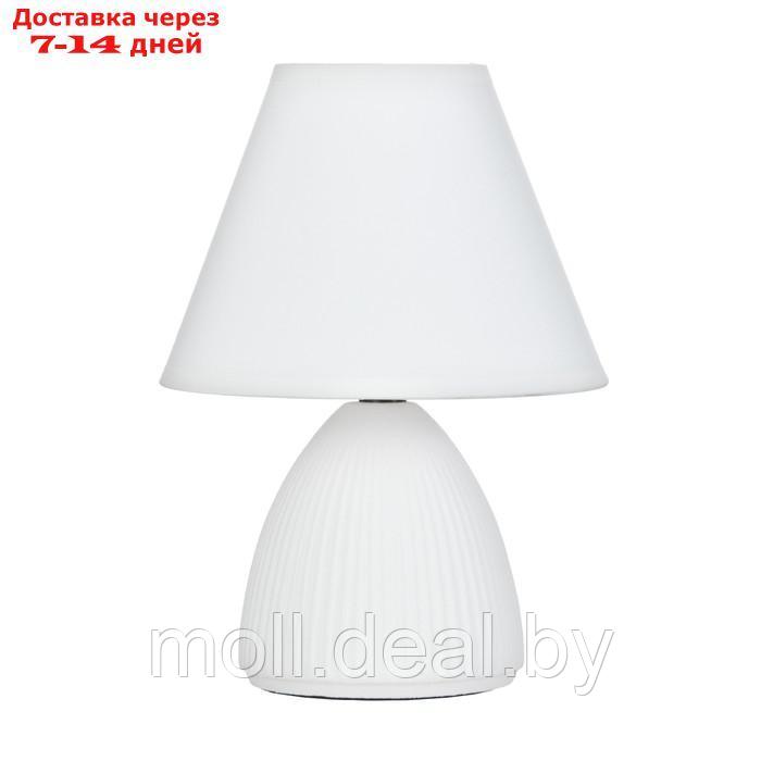 Настольная лампа "Даника" Е14 40Вт белый 20х20х28 см - фото 6 - id-p222195338