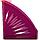 Лоток для бумаг вертикальный СТАММ "Тропик", тонированный розовый, ширина 110мм, фото 2