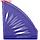 Лоток для бумаг вертикальный СТАММ "Тропик", тонированный фиолетовый, ширина 110мм, фото 2