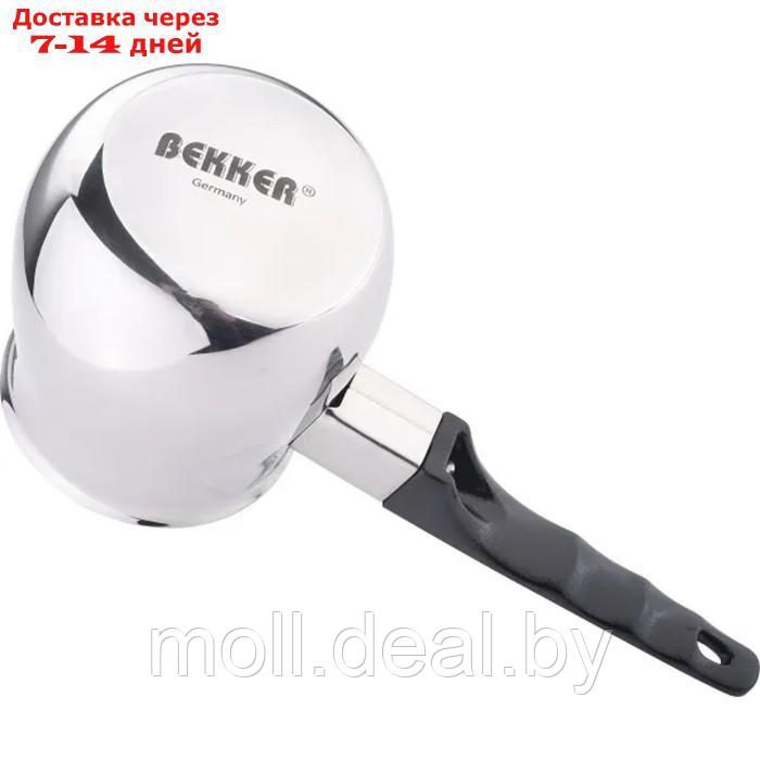 Турка Bekker BK-8212, ручка бакелитовая, нержавеющая сталь, 410 мл - фото 2 - id-p222195379