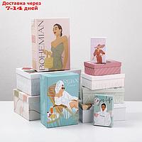 Набор подарочных коробок 10 в 1 "GIRL", 12 × 7 × 4 - 32.5 × 20 × 12.5 см