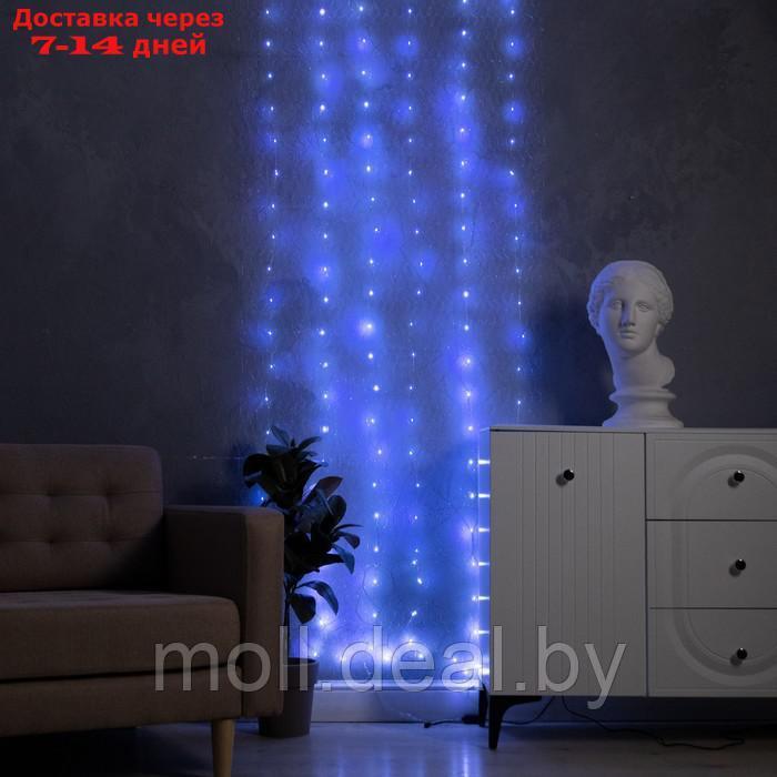 НИТЬ ROSA DECOR "Звездное небо", IP44 1x5 м, Н.С. LED-300-36V, БЕЛЫЙ - фото 3 - id-p222179009