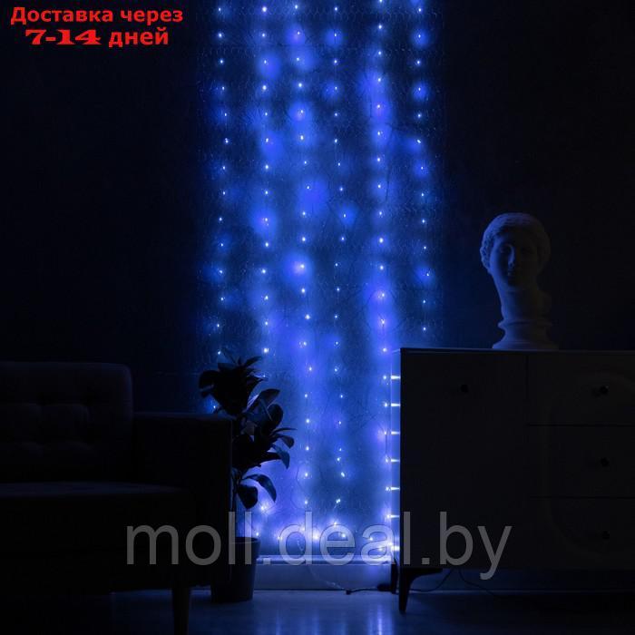 НИТЬ ROSA DECOR "Звездное небо", IP44 1x5 м, Н.С. LED-300-36V, БЕЛЫЙ - фото 4 - id-p222179009