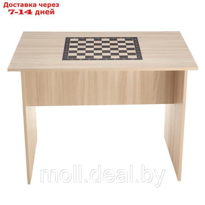 Шахматный стол турнирный "G", 74 х 100 х 70 см, серый - фото 3 - id-p222169049