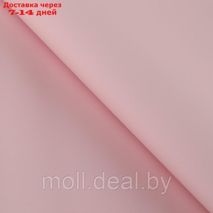 Пудровая плёнка двусторонняя "Лаванда + нежно-розовый", 50 мкм, 0.5 х 8 м - фото 5 - id-p222194520