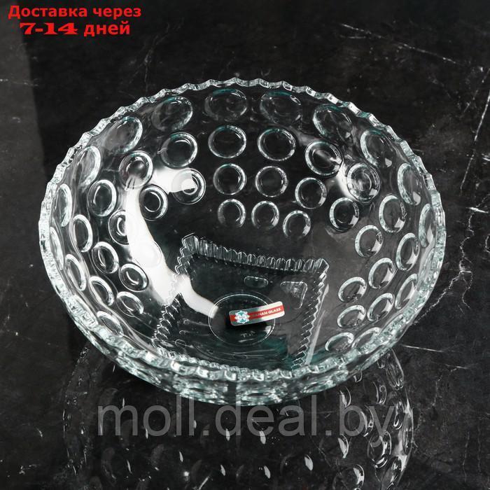 Салатник стеклянный "Семирамида", 1.8 л, Иран - фото 2 - id-p222179043