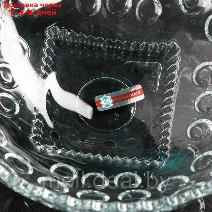 Салатник стеклянный "Семирамида", 1.8 л, Иран - фото 3 - id-p222179043