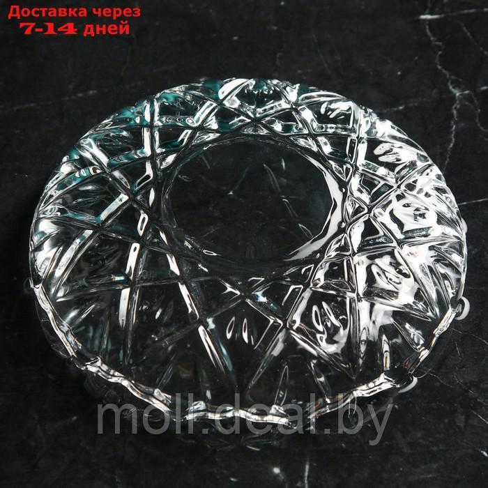 Набор стеклянных тарелок "Оркиде", 6 шт, Иран - фото 4 - id-p222179057