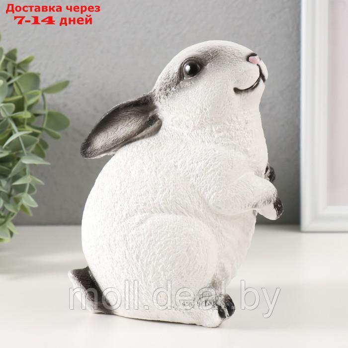 Копилка "Кролик №3 Белый (лапки вниз)" высота 16 см, ширина 10,5 см, длина 12,5 см - фото 3 - id-p222195551