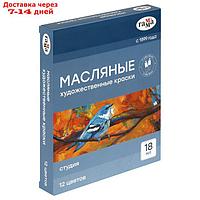 Краска масляная набор в тубах 12цв*18мл Гамма Студия 1218018