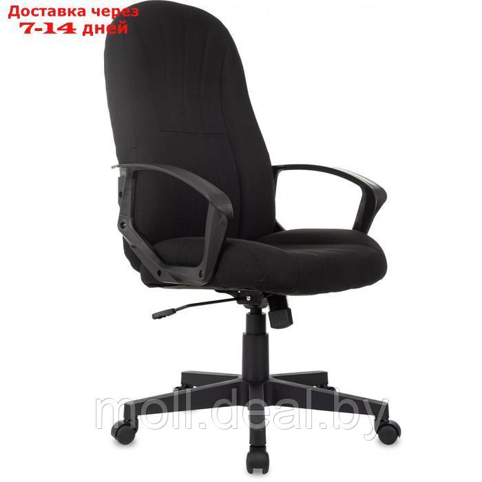 Кресло руководителя Бюрократ T-898 черный, пластик T-898/3C11BL