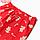 Пижама для девочки, цвет красный/печеньки, рост 104-110 см, фото 10