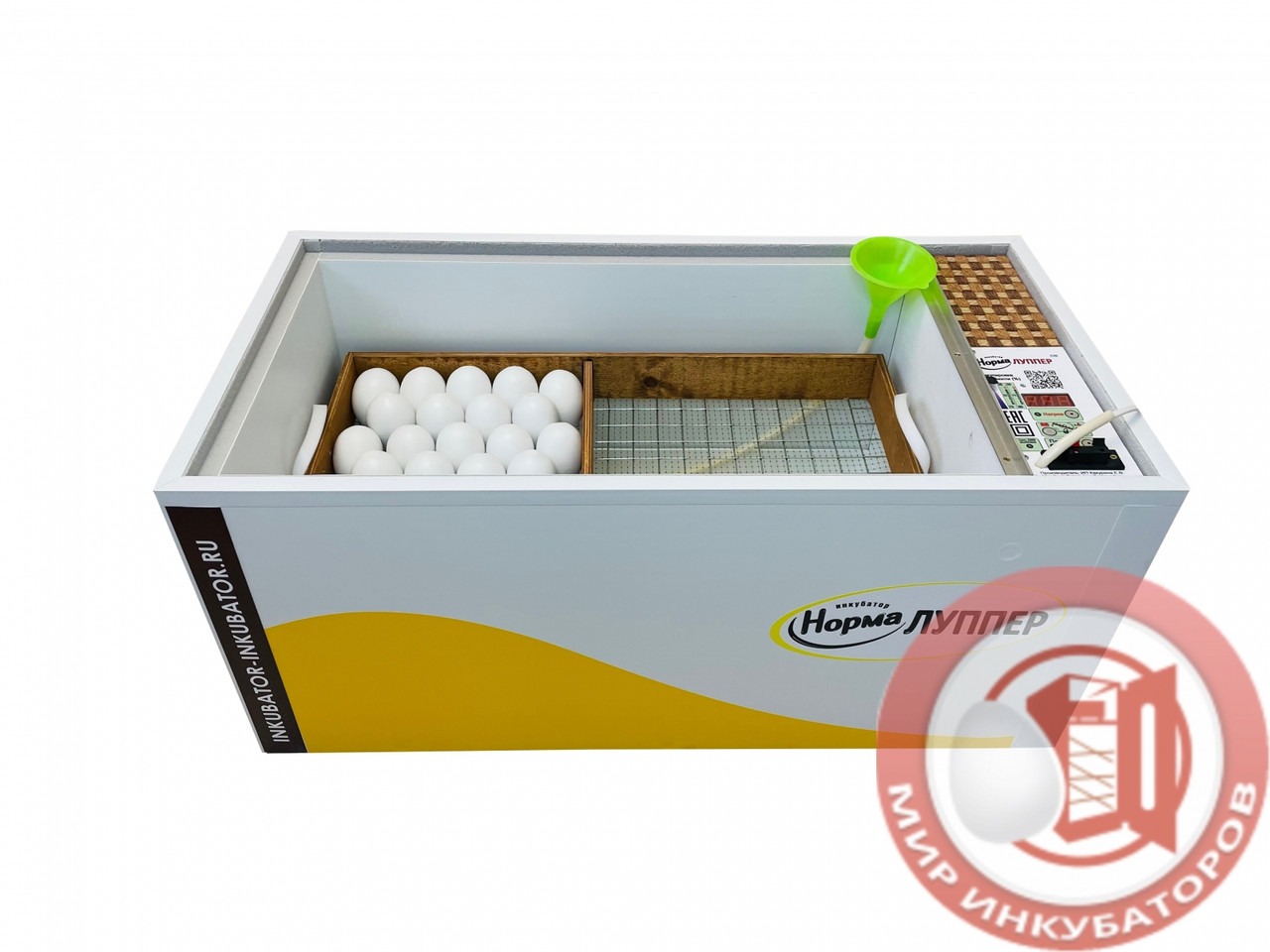 Инкубатор Блиц Норма "Луппер" С10 (Автомат, 72 яйца + Гигрометр + 12Вт ...