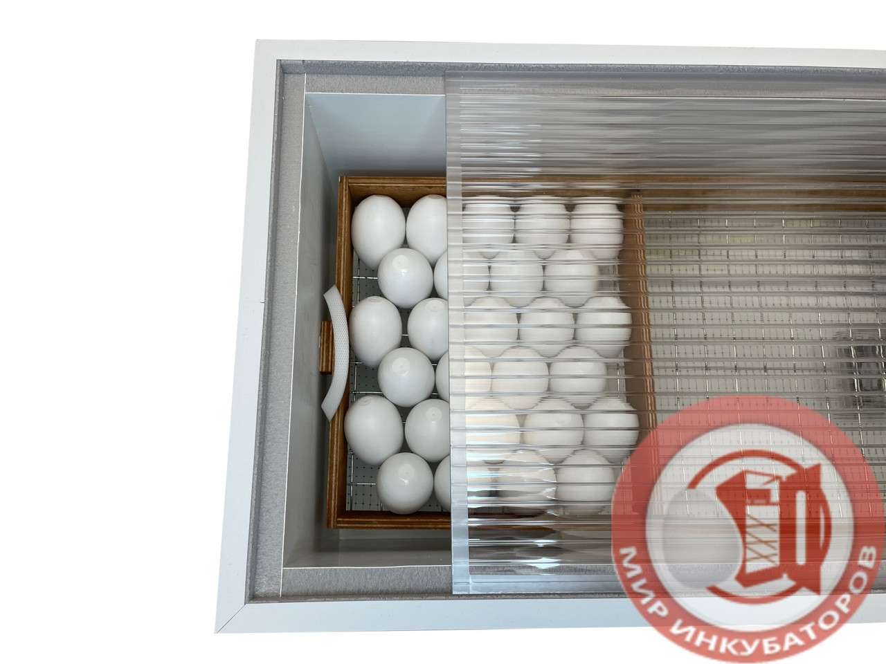 Инкубатор Блиц Норма "Луппер" С10 (Автомат, 72 яйца + Гигрометр + 12Вт). Корпус: "Пластиковые Сэндвич-Панели" - фото 6 - id-p111763875