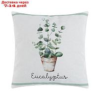 Наволочка декоративная "Этель" Eucalyptus (вид 2), 48 х 48 см, 100% хлопок