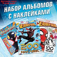 Набор альбомов с наклейками "Человек-паук", Marvel