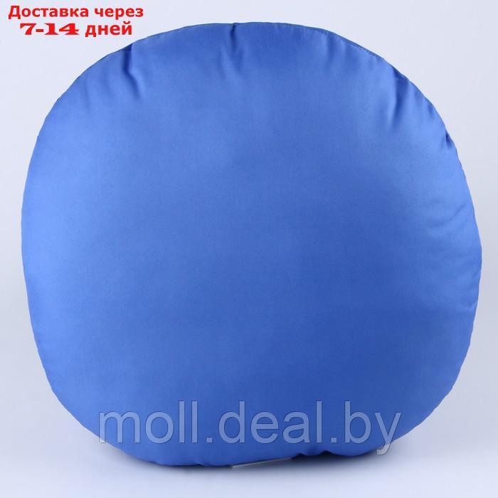 Подушка круглая "Дракоша", синий - фото 5 - id-p222176115