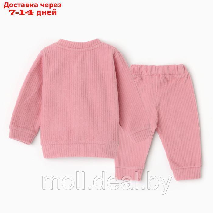 Комплект детский, цвет розовый, рост 68 см - фото 6 - id-p222179362