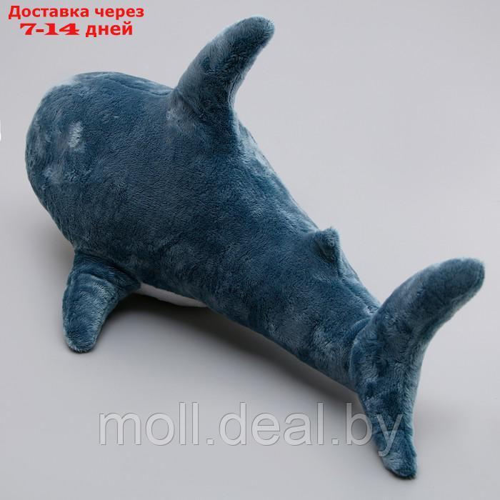 Мягкая игрушка "Акула", 60 см, цвет синий - фото 4 - id-p222178224
