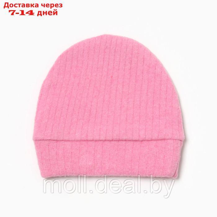 Комплект (комбинезон/шапочка) детский, цвет розовый, рост 68 см - фото 8 - id-p222194842