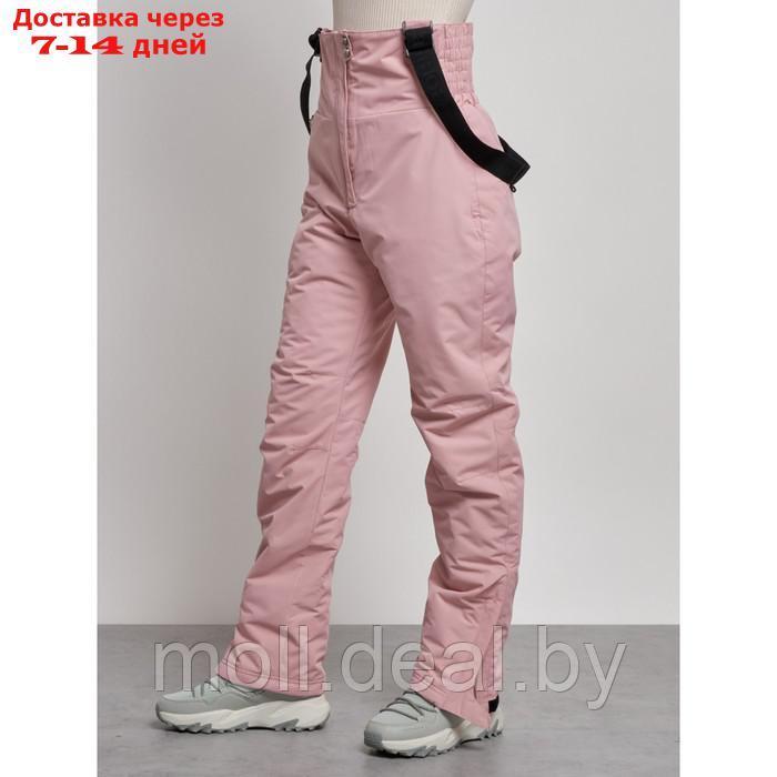 Полукомбинезон женский зимний, размер 48, цвет светло-розовый - фото 2 - id-p222178498