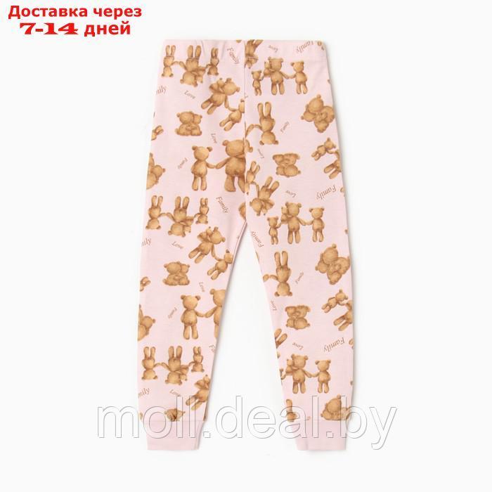 Пижама для девочки, цвет розовый, рост 98-104 см - фото 7 - id-p222178536