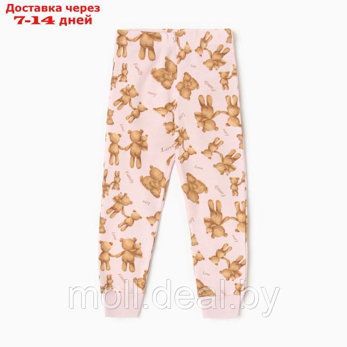 Пижама для девочки, цвет розовый, рост 98-104 см - фото 10 - id-p222178536