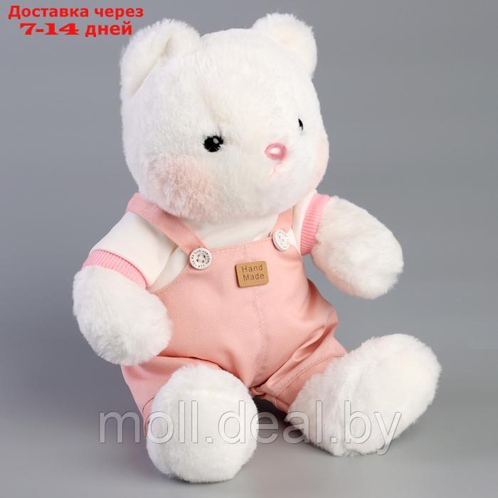 Мягкая игрушка "Little Friend", медведь в розовом комбинезоне - фото 3 - id-p222178544