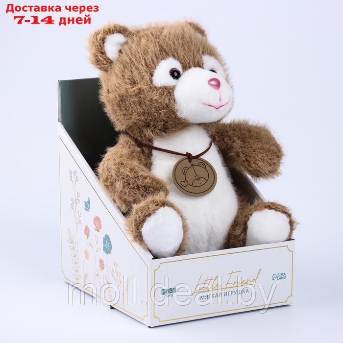 Мягкая игрушка "Little Friend", медведь, цвет коричневый - фото 1 - id-p222178545