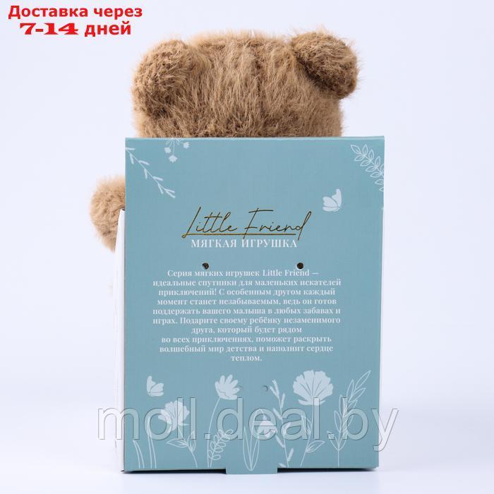 Мягкая игрушка "Little Friend", медведь, цвет коричневый - фото 6 - id-p222178545