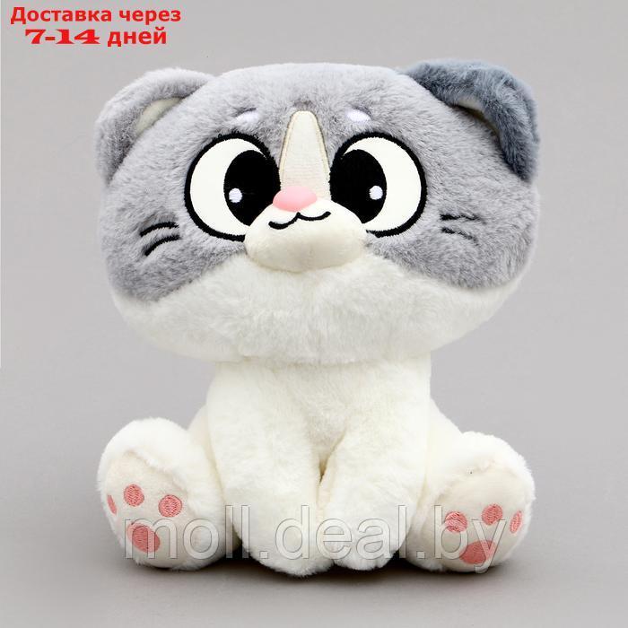 Мягкая игрушка "Котик", 22 см, цвет серый - фото 1 - id-p222194996