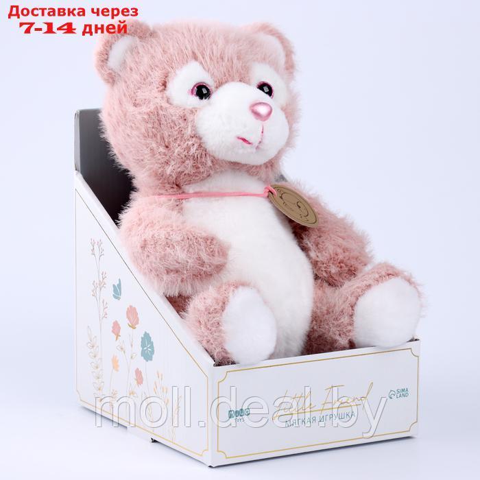 Мягкая игрушка "Little Friend", медведь, цвет розовый - фото 1 - id-p222178560