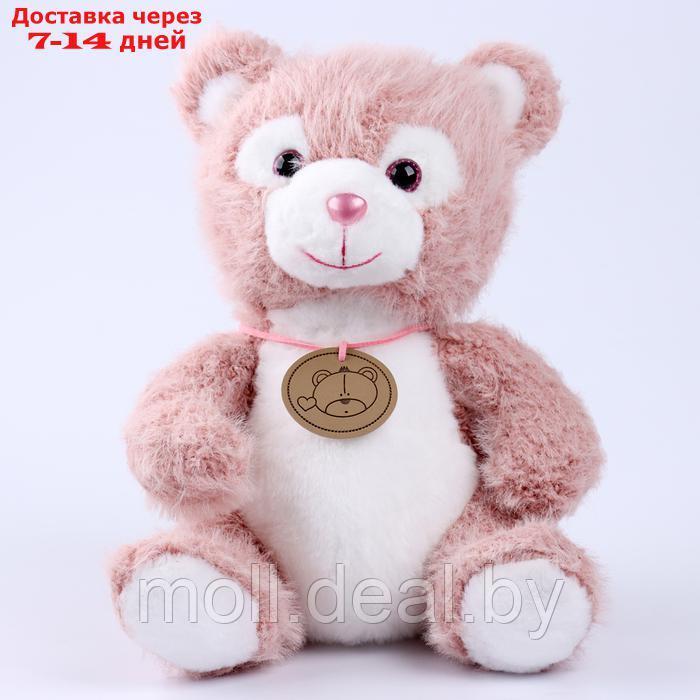 Мягкая игрушка "Little Friend", медведь, цвет розовый - фото 2 - id-p222178560