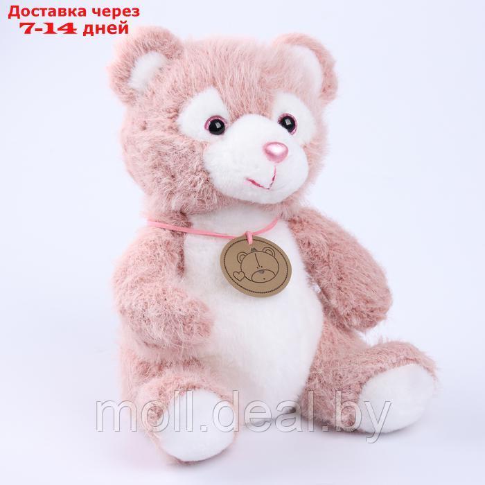 Мягкая игрушка "Little Friend", медведь, цвет розовый - фото 3 - id-p222178560