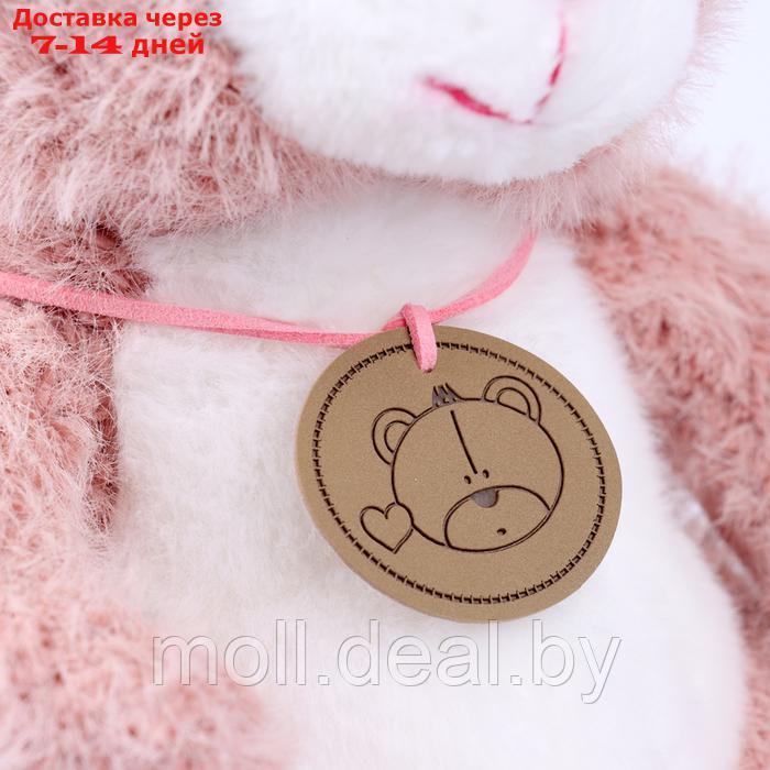 Мягкая игрушка "Little Friend", медведь, цвет розовый - фото 4 - id-p222178560
