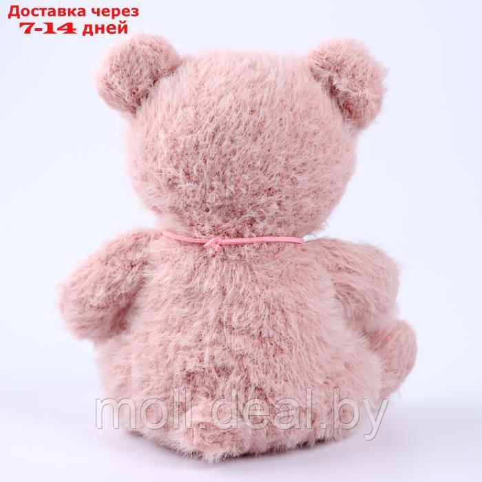 Мягкая игрушка "Little Friend", медведь, цвет розовый - фото 5 - id-p222178560